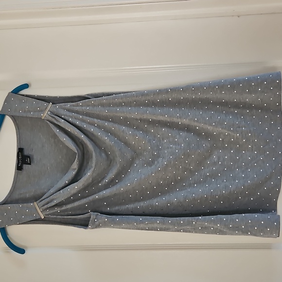 White House Black Market Tops - White House Black Market Gray Top